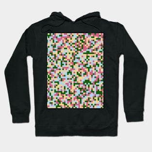 pixel colorful pattern design Hoodie